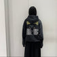PANDAEMONAEON OVERSIZED ZIP-UP HOODIE【25AW】