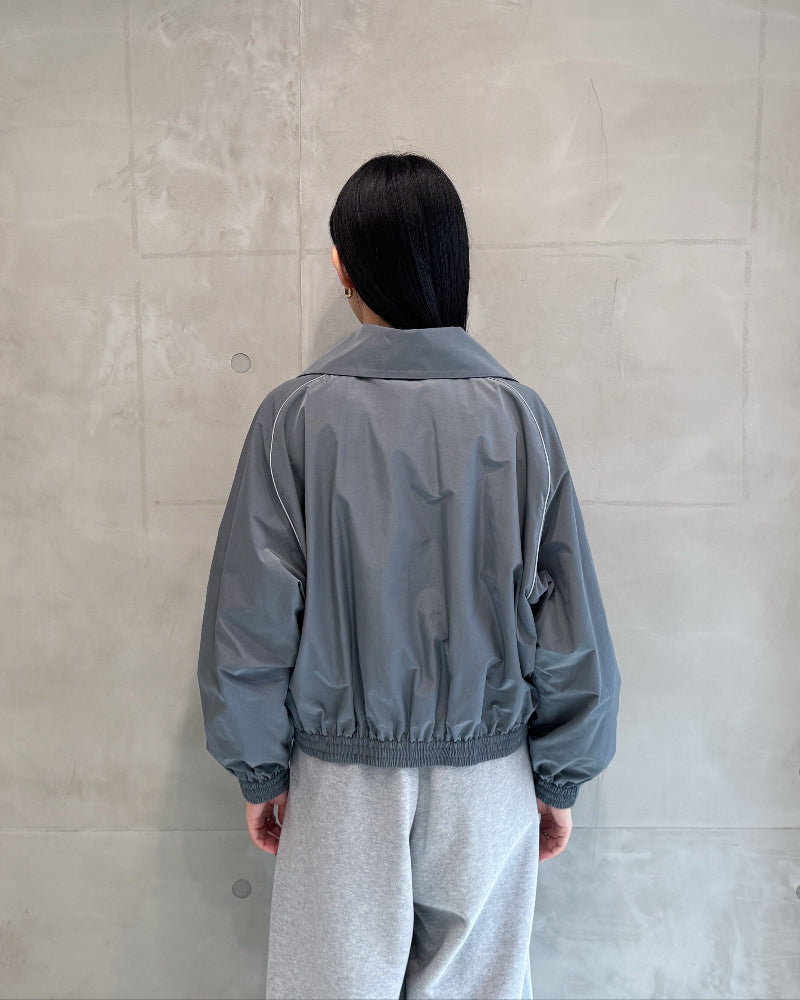 High Collar Tracksuit Jacket