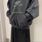 PANDAEMONAEON OVERSIZED ZIP-UP HOODIE【25AW】