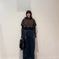 ガーター付デニムパンツ【25AW】
