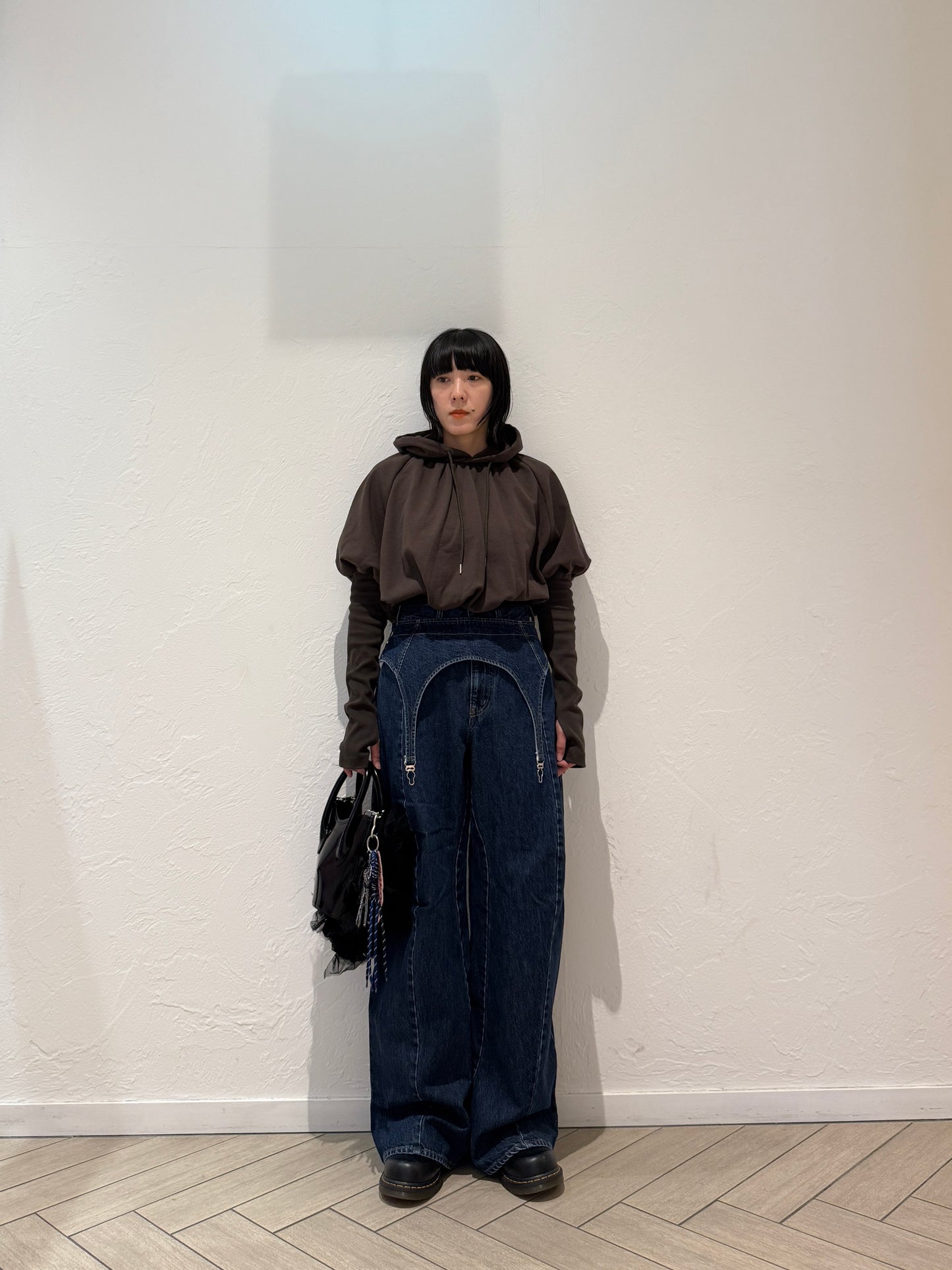 ガーター付デニムパンツ【25AW】