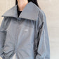 High Collar Tracksuit Jacket