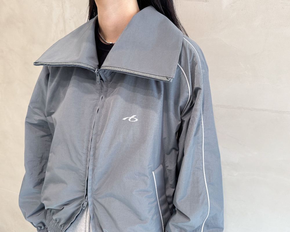 High Collar Tracksuit Jacket