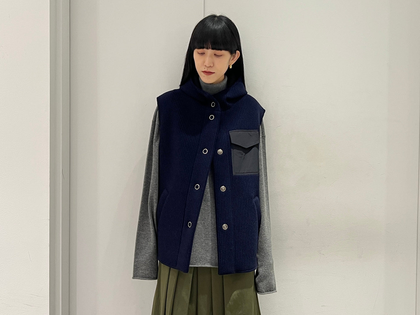 フード付ベスト【25AW】