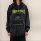 PANDAEMONAEON OVERSIZED ZIP-UP HOODIE【25AW】