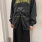 PANDAEMONAEON OVERSIZED ZIP-UP HOODIE【25AW】