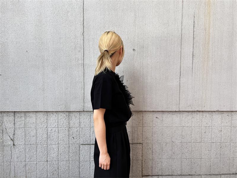チュールフリルTシャツ【25AW】