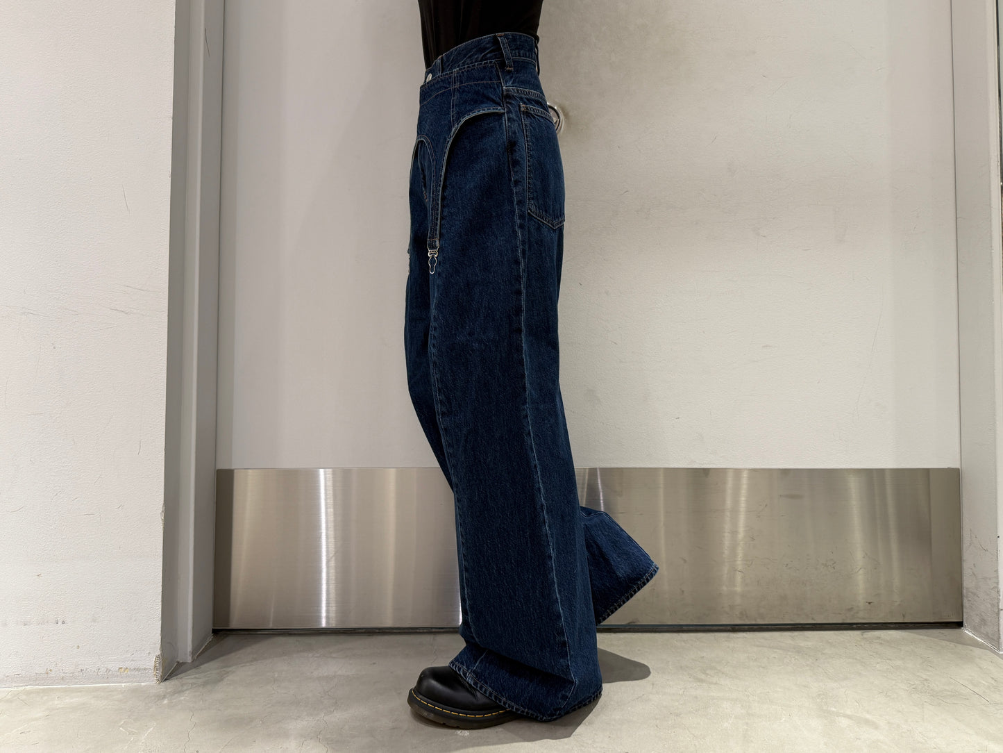 ガーター付デニムパンツ【25AW】
