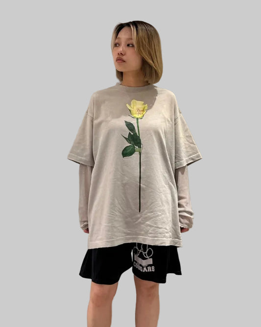 レイヤードグラフィックTシャツ(UNISEX)