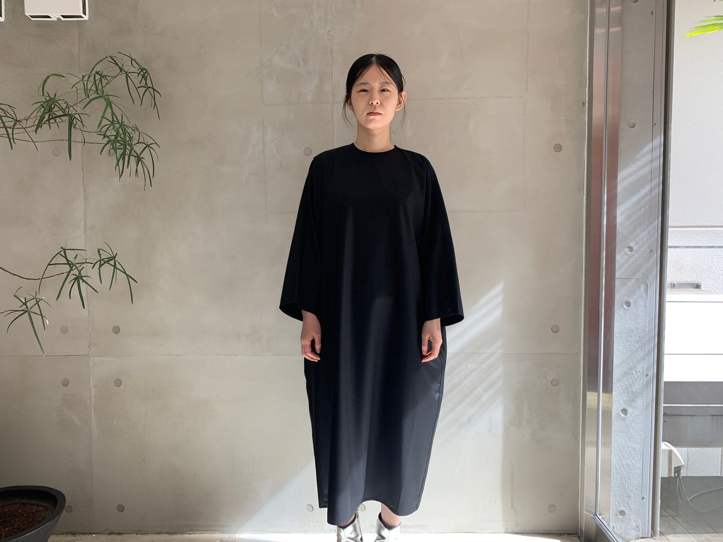 back drap dress　【25AW】