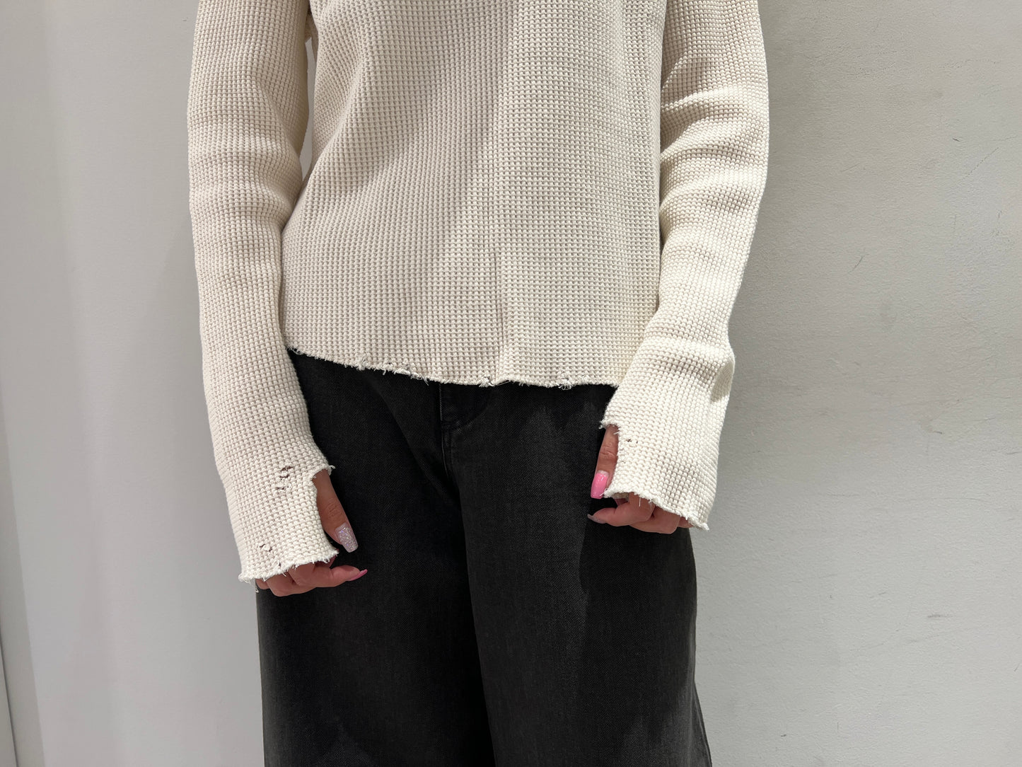 ワッフルロングスリーブTシャツ【25AW】