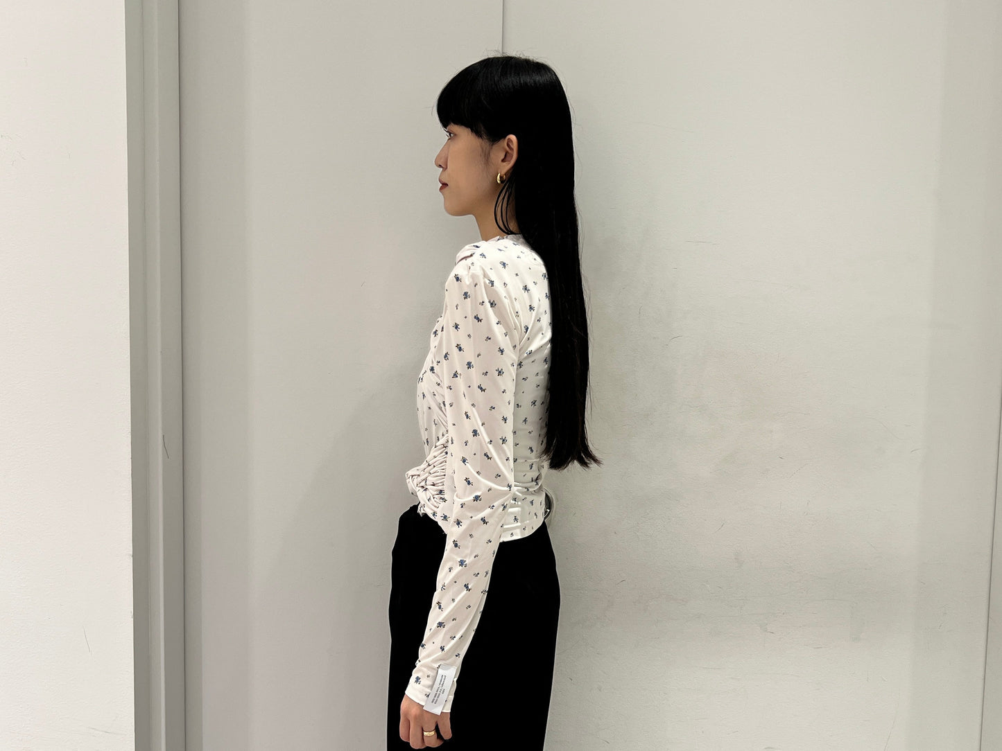 KNOTTED JERSEY TOP【25AW】