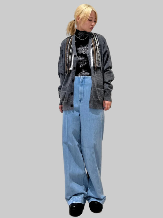 Vネックカーディガン（MEN)