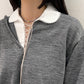 襟付切替ニット【25AW】