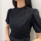 COTTON JERSEY PUFF SLEEVE T-SHIRT【25AW】
