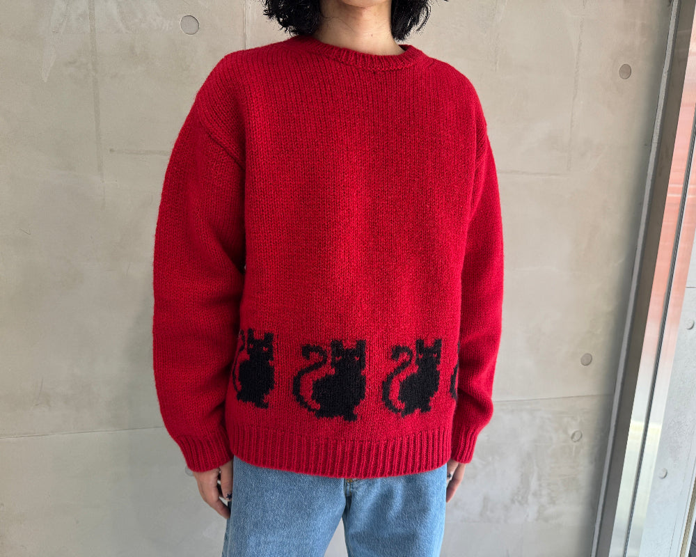 刺繍入りニットセーター（MEN）
