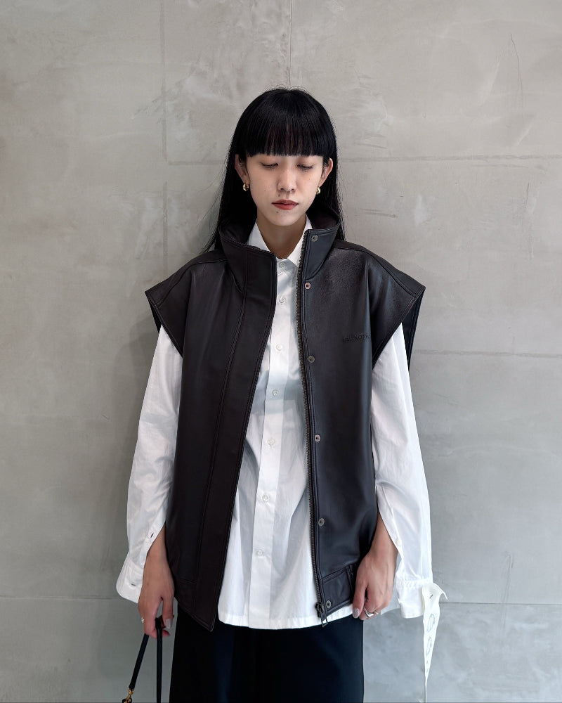 Sleeveless Blouson