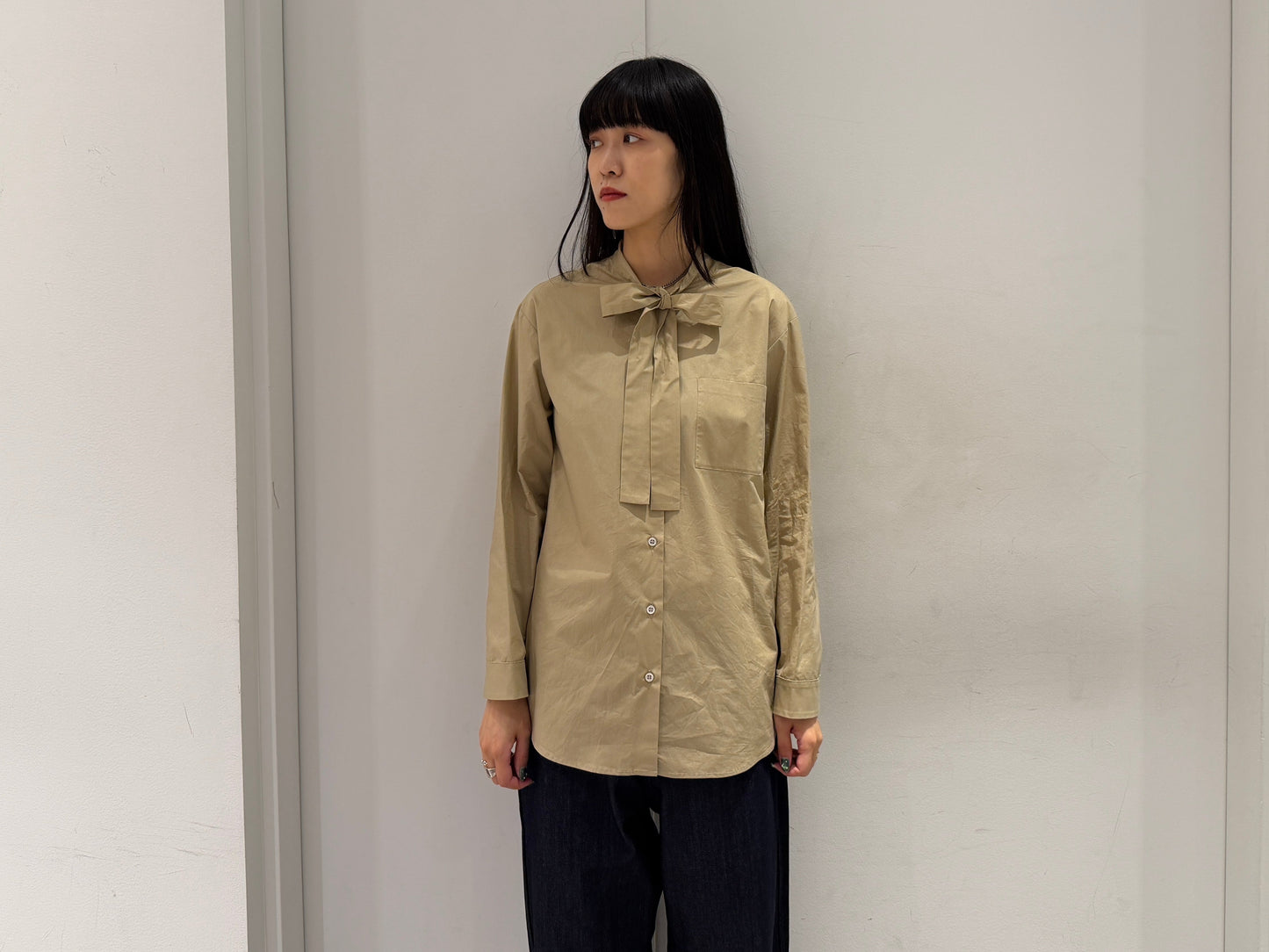 タイ付ブラウス【25AW】