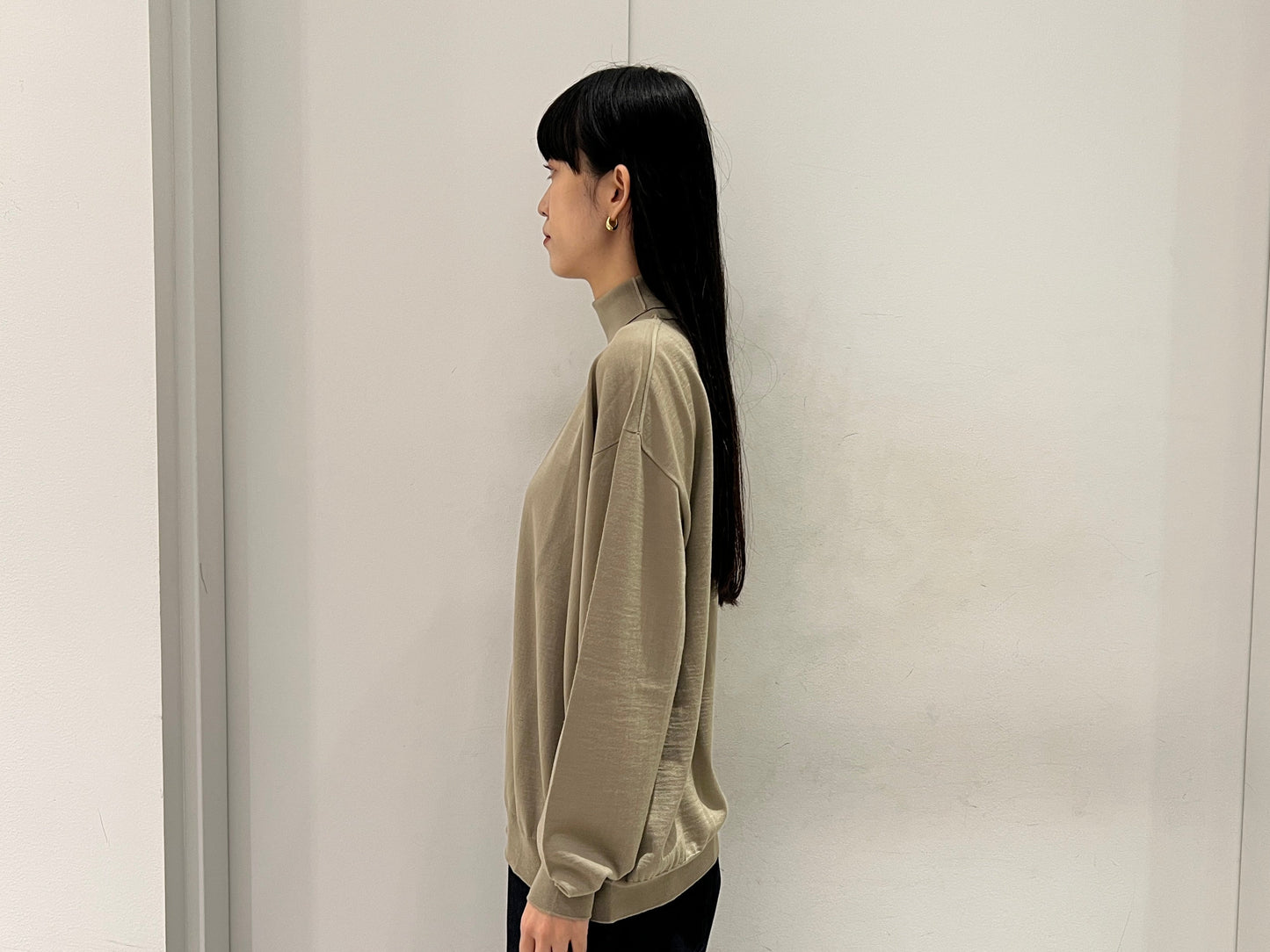 high neck pullover long sleeves knit【25AW】