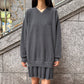 Layered Sweater Dress【25AW】