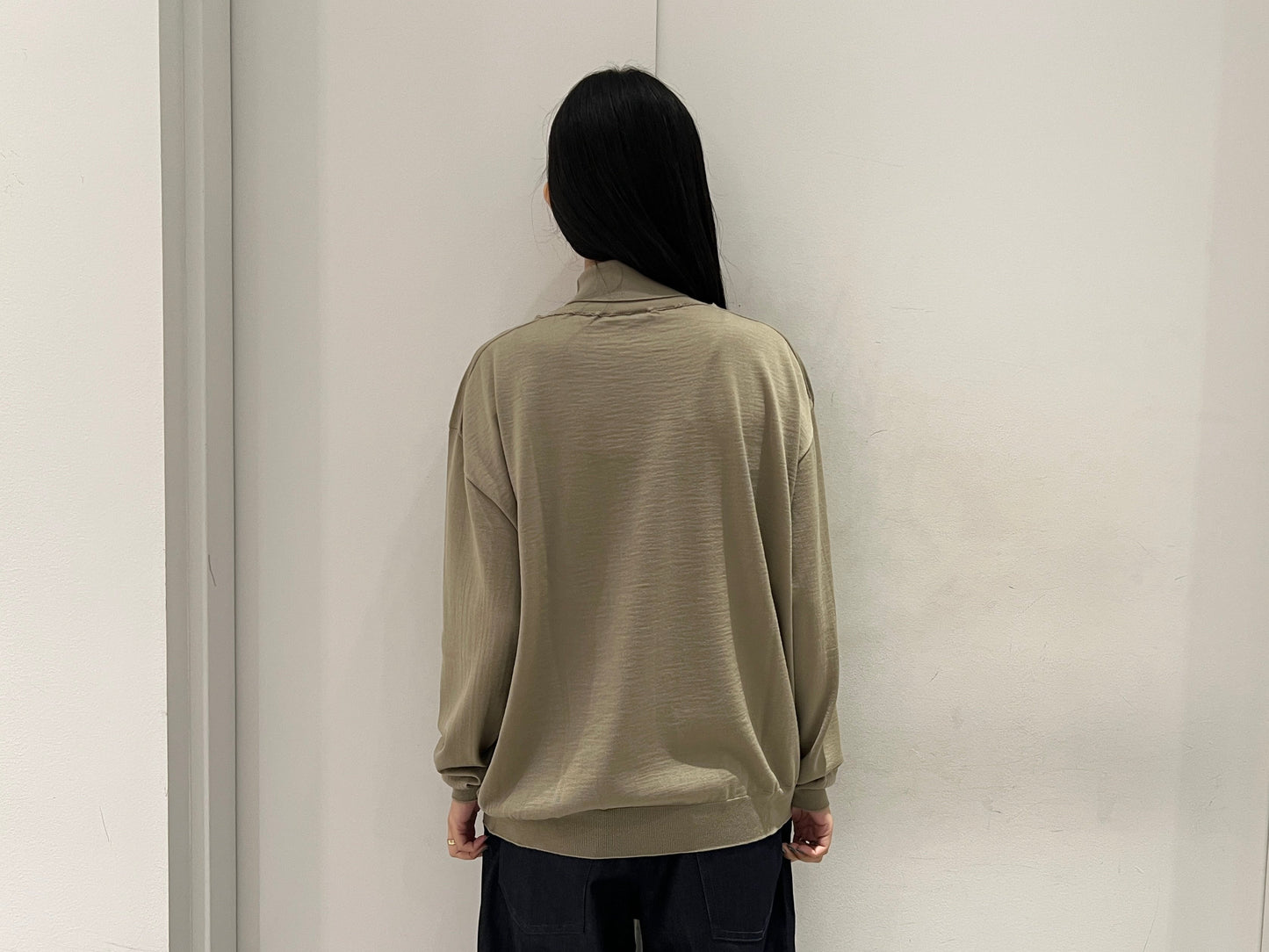 high neck pullover long sleeves knit【25AW】