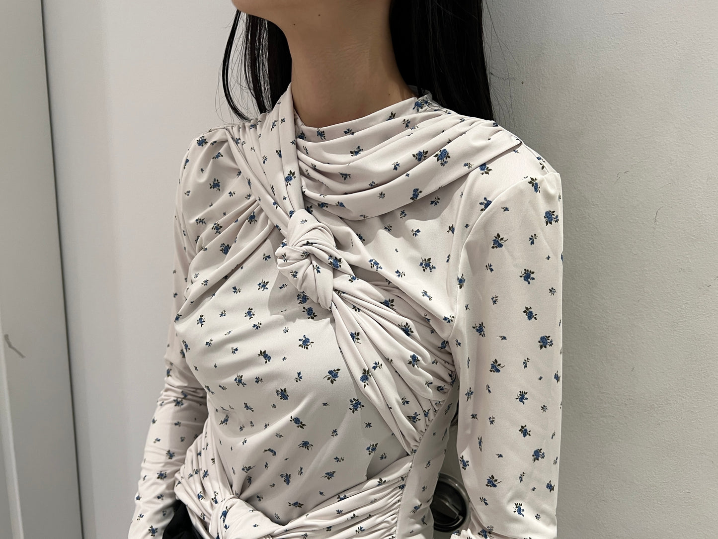 KNOTTED JERSEY TOP【25AW】