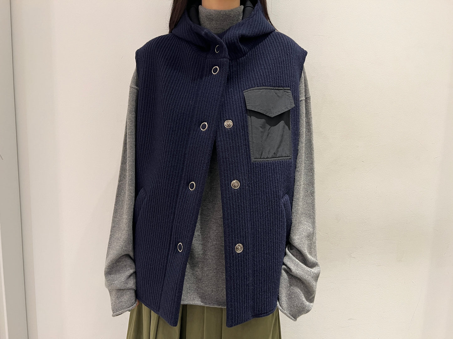 フード付ベスト【25AW】