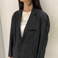 WOOL RAYON TROPICAL BROKEN JACKET
