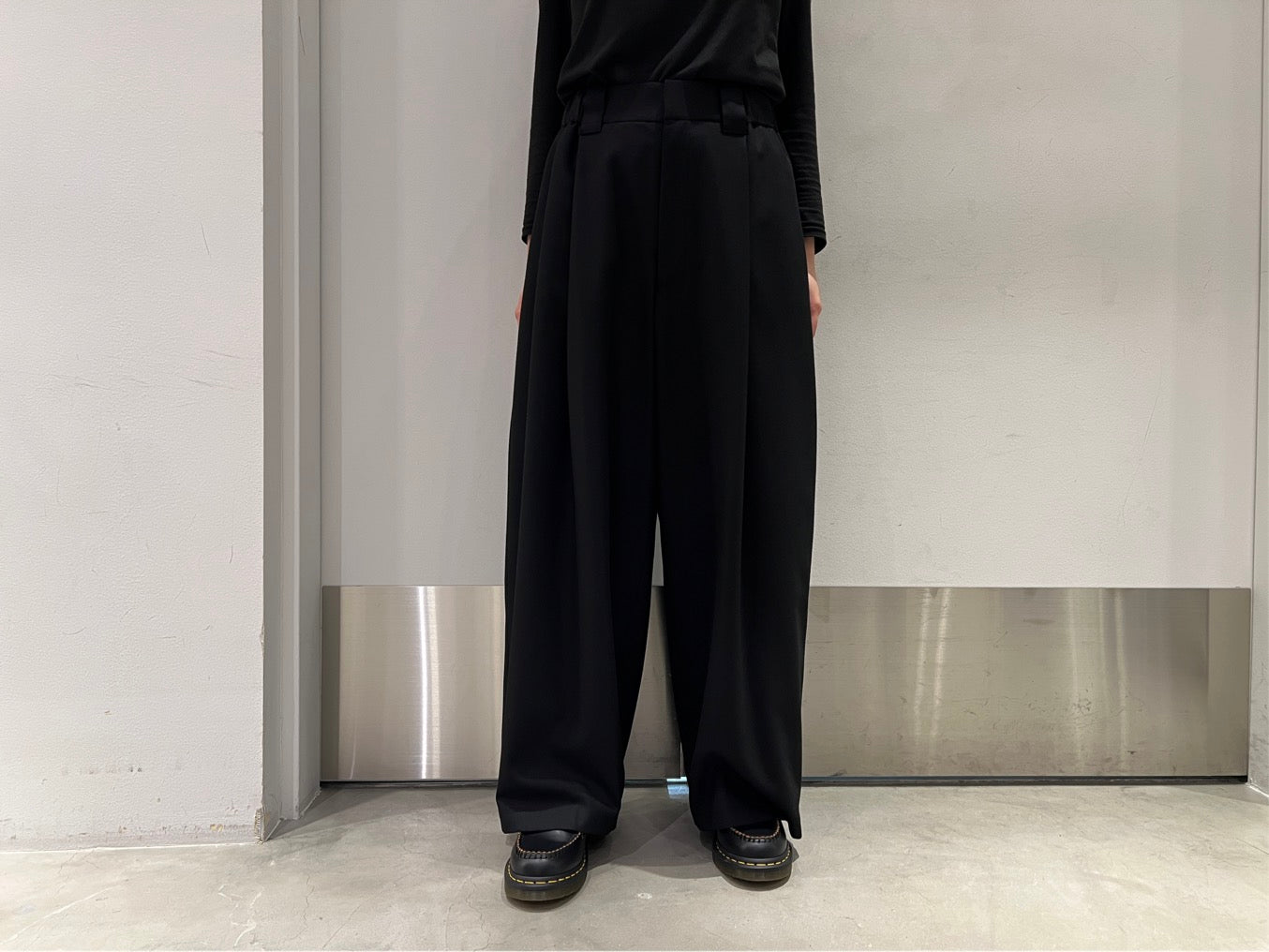 MARIA IZAIA UNBELTED PANTS【25AW】