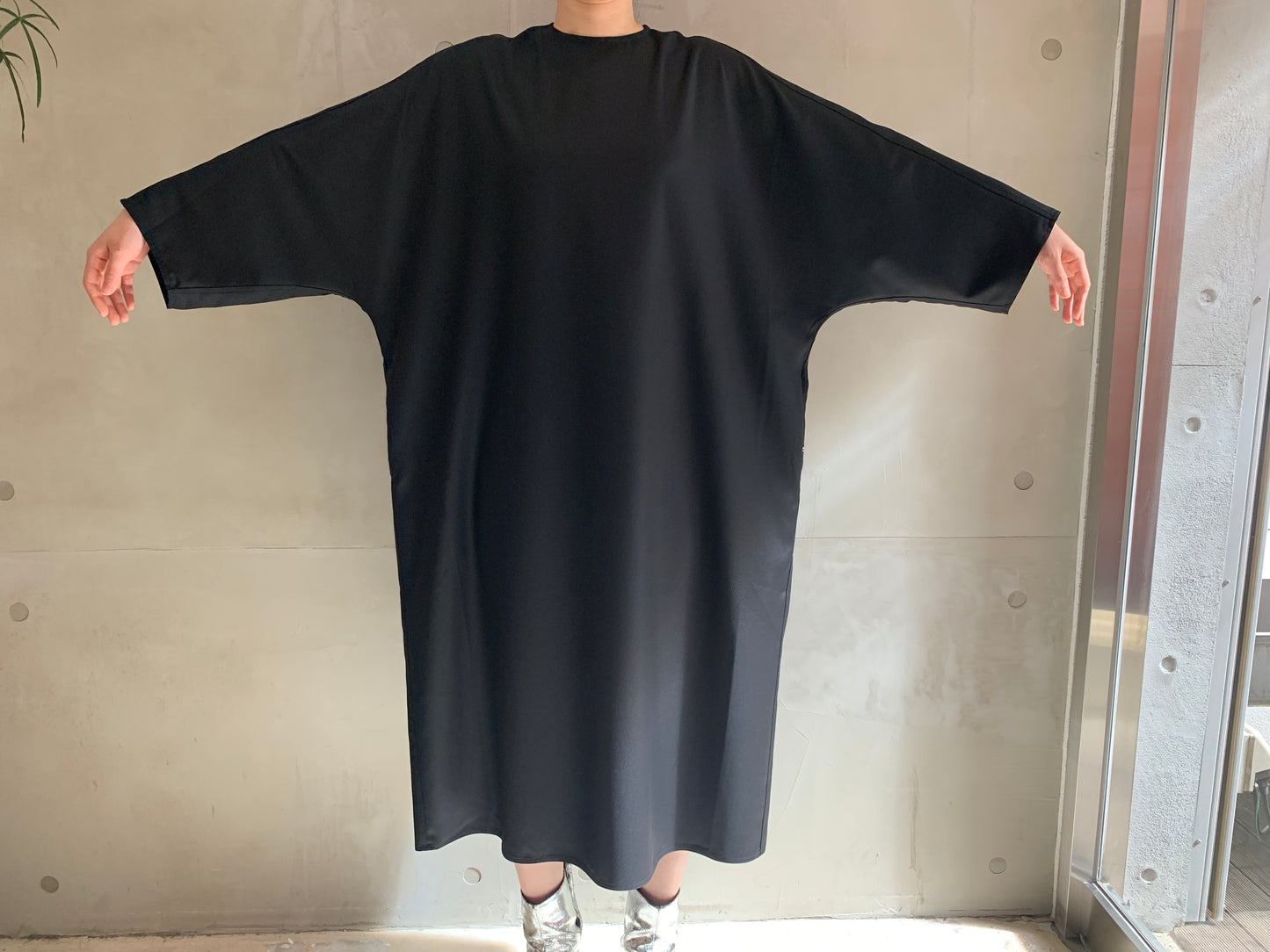 back drap dress　【25AW】