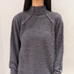 WOOL JACQUARD CUT-OUT TURTLE NECK TOP【25AW】