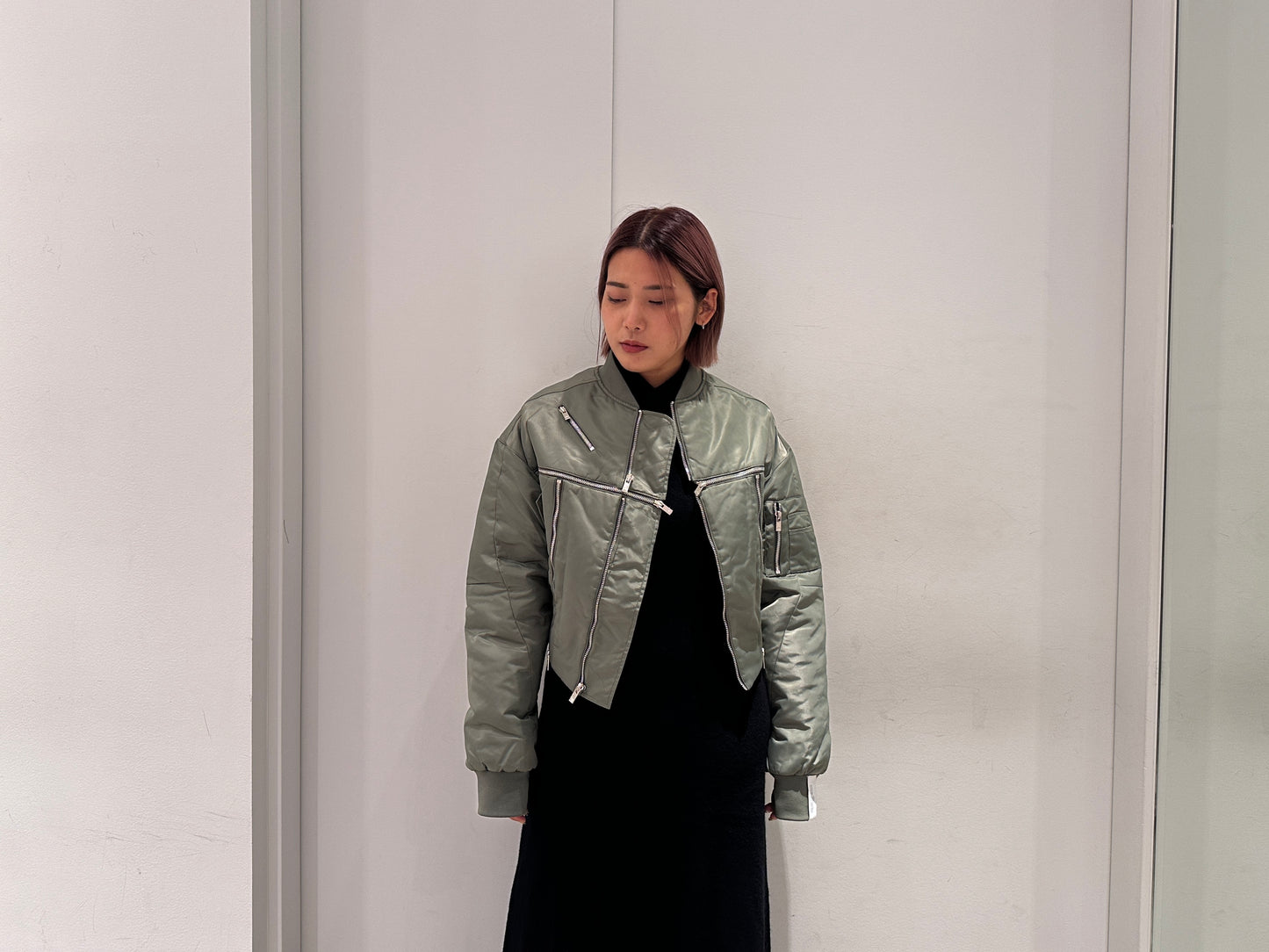 BROKEN BOMBER JACKET【24AW】