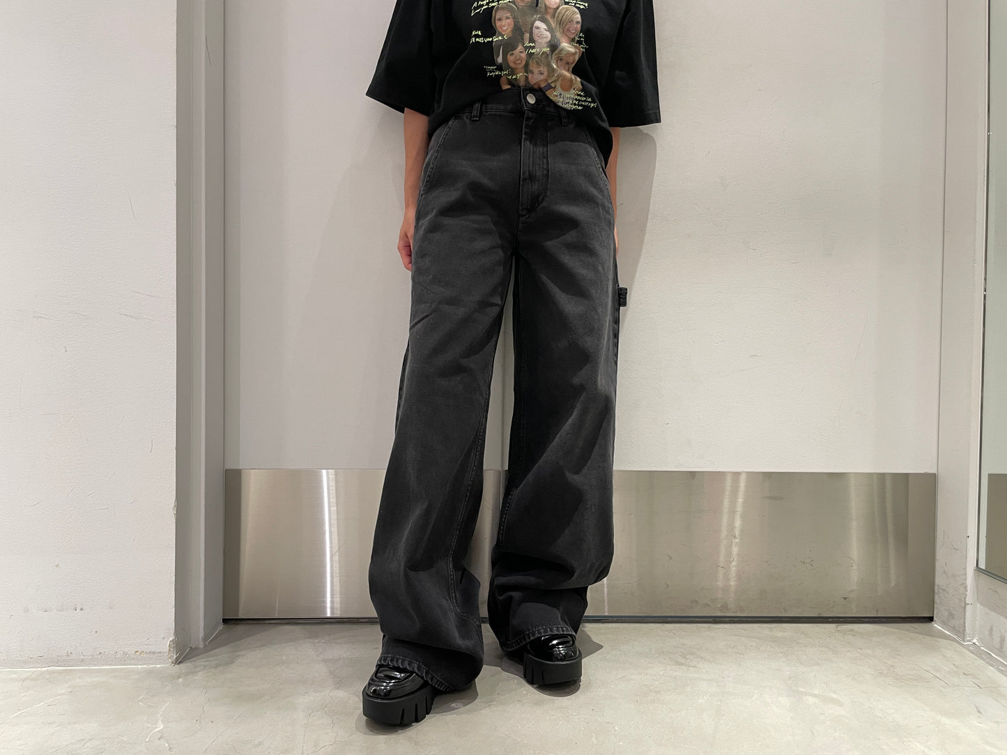 デニムワイドパンツ【24AW】