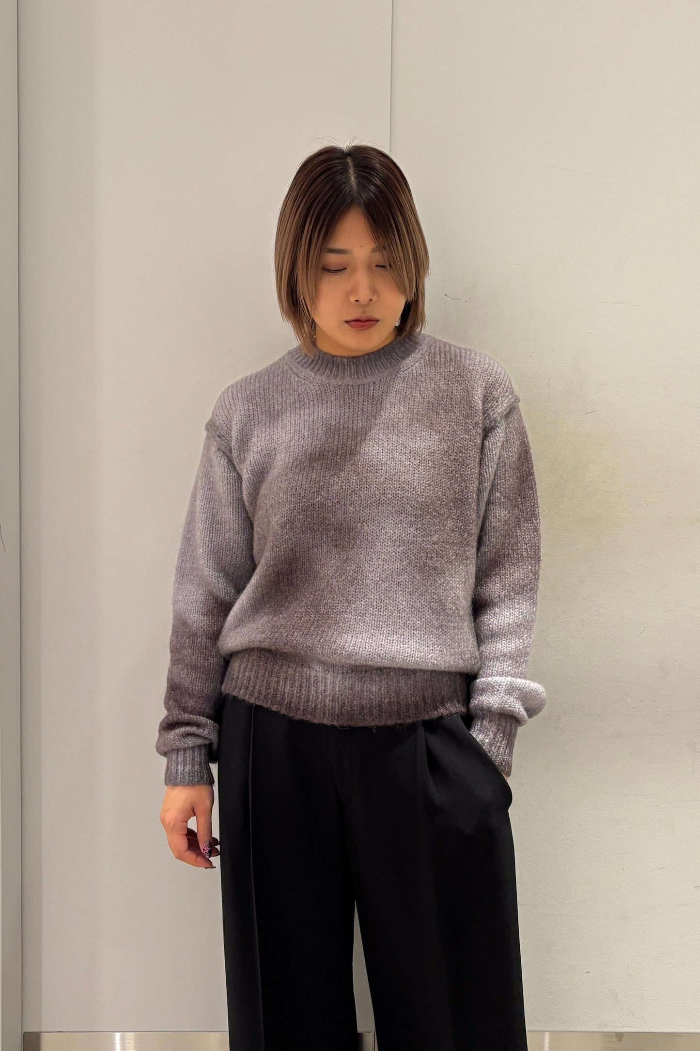 クルーネックニット【24AW】