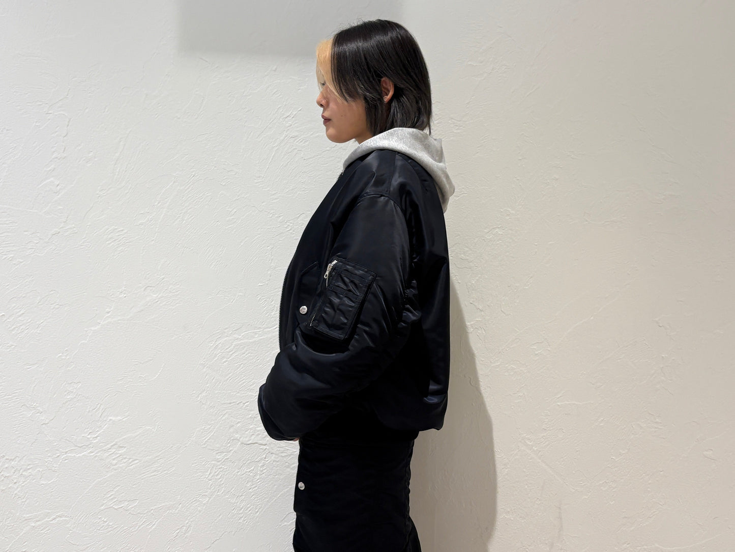 NYLON BOMBER JACKET【24AW】