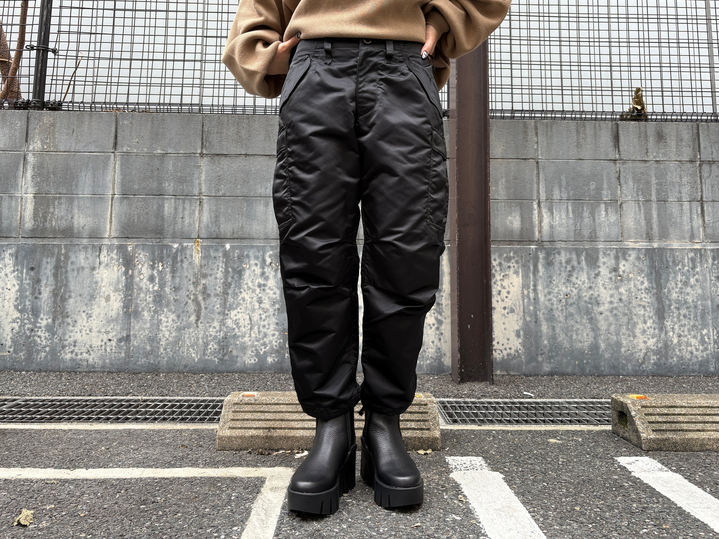 BEACON/ナイロンカーゴパンツ【24AW】