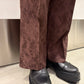 MISTY JACQUARD WESTERN SLACKS【25SS】