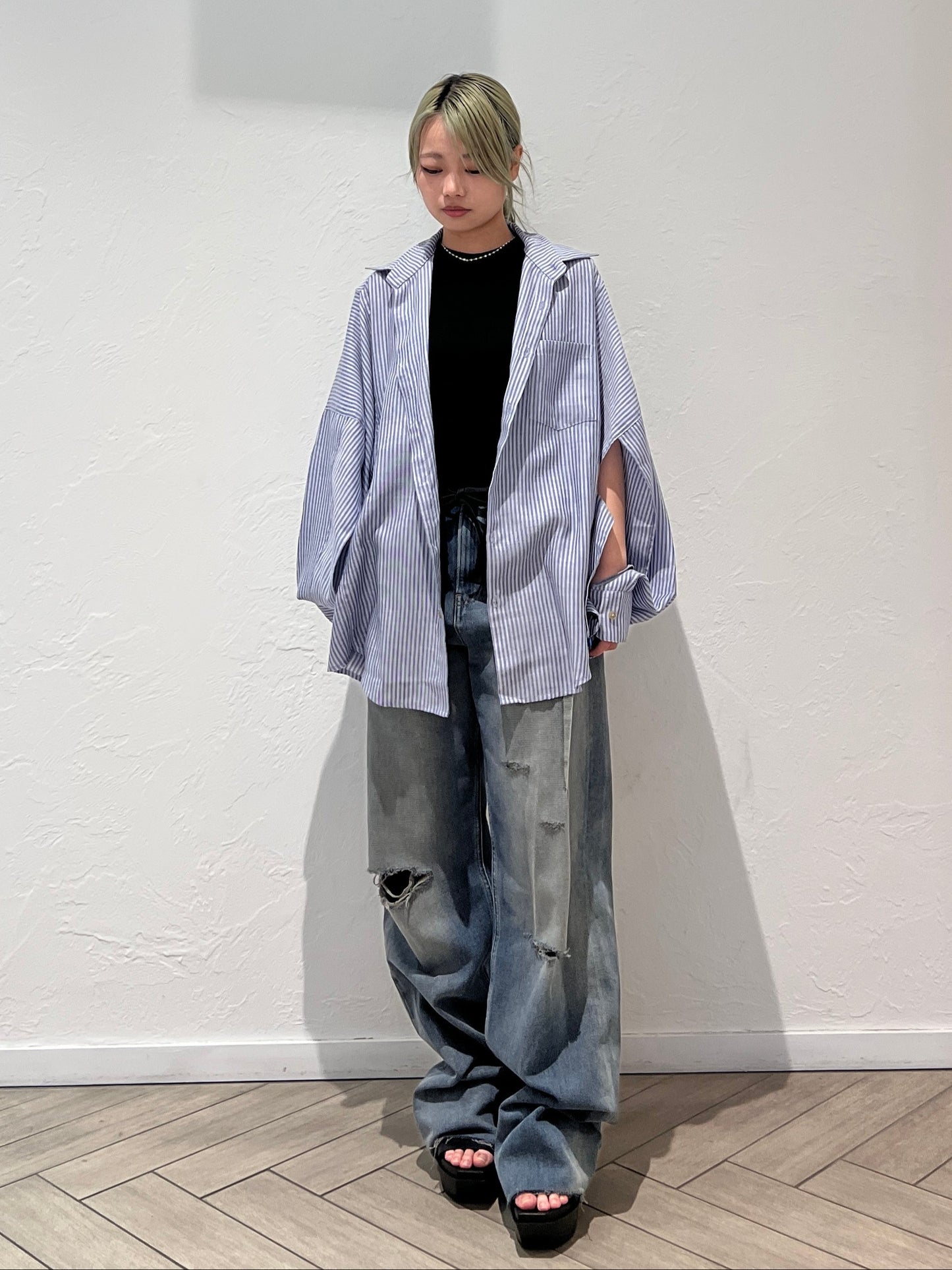 エイジドデニムパンツ【25SS】