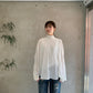 HIGH NECK LONG SLEEVE BLOUSE【25SS】