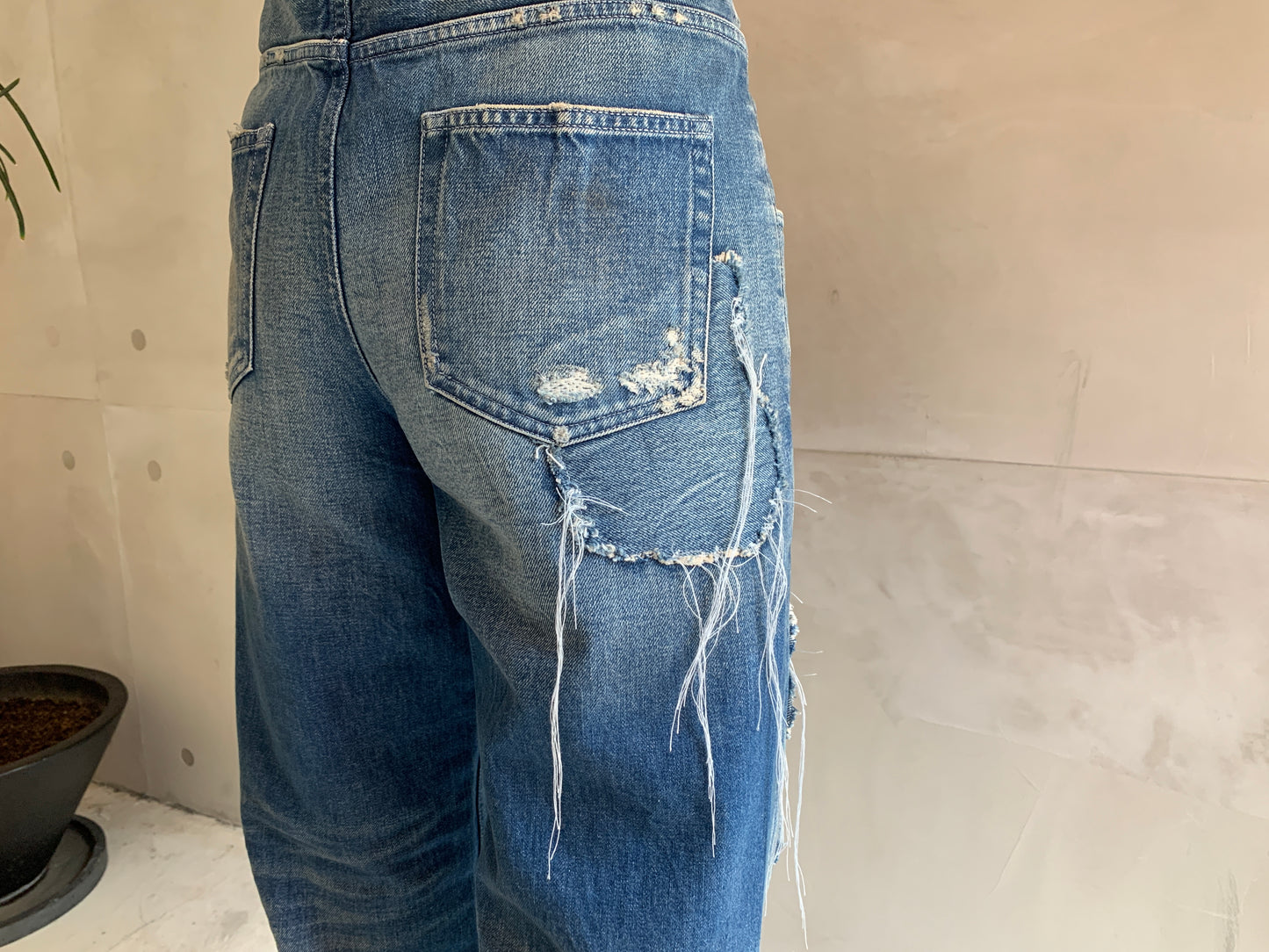 ダメージデニムパンツ【25SS】