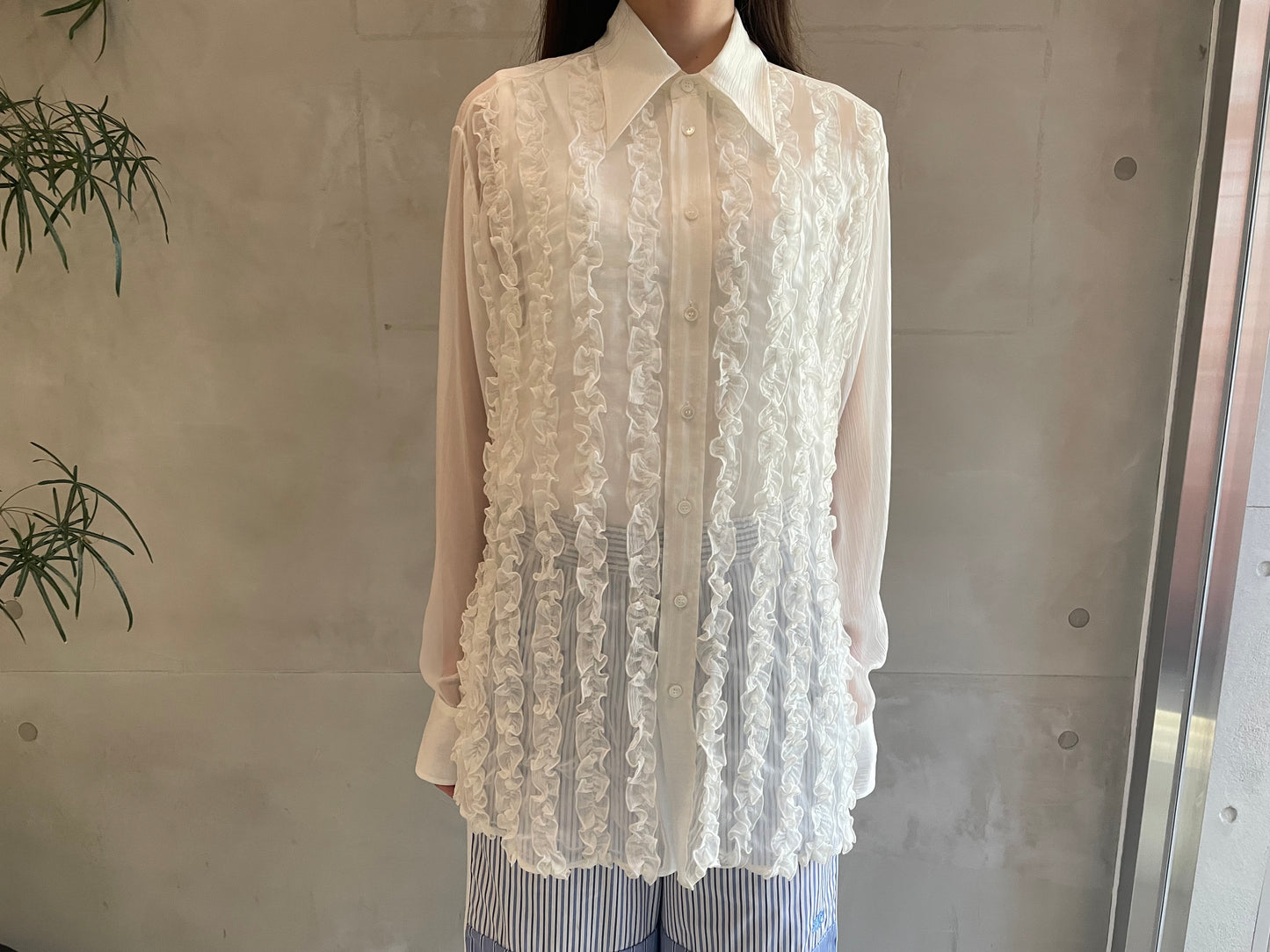 RUFFLED SHIRT【25SS】