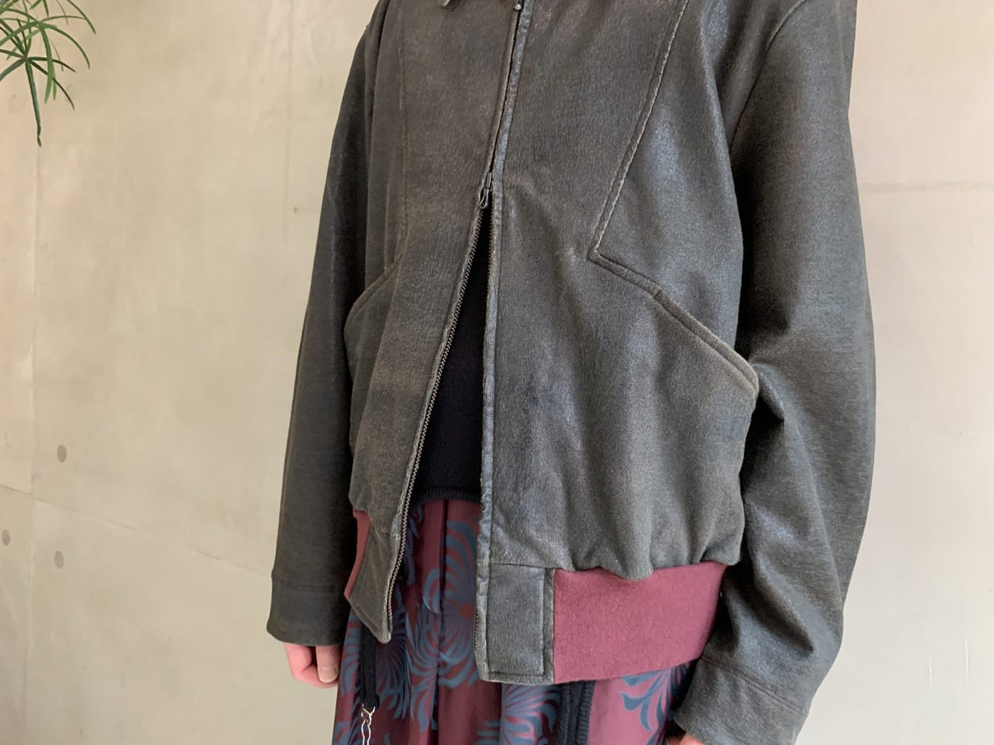 CRACK TERRY BLOUSON【25AW】