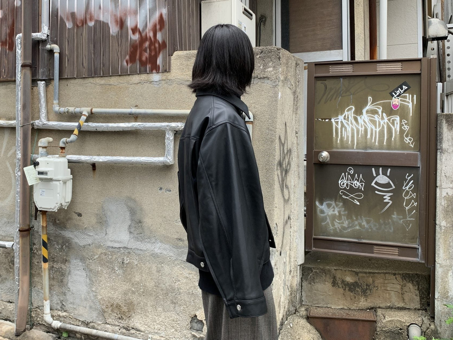 DENIM JACKET LEATHER【25AW】