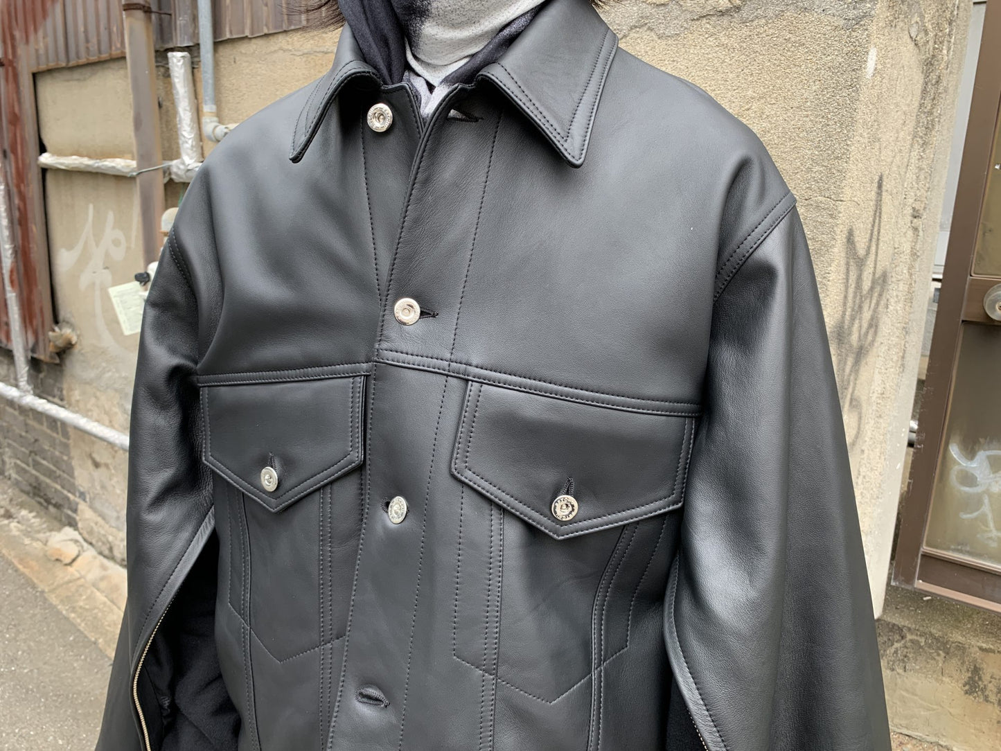 DENIM JACKET LEATHER【25AW】