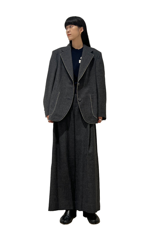 ウールテーラードジャケット