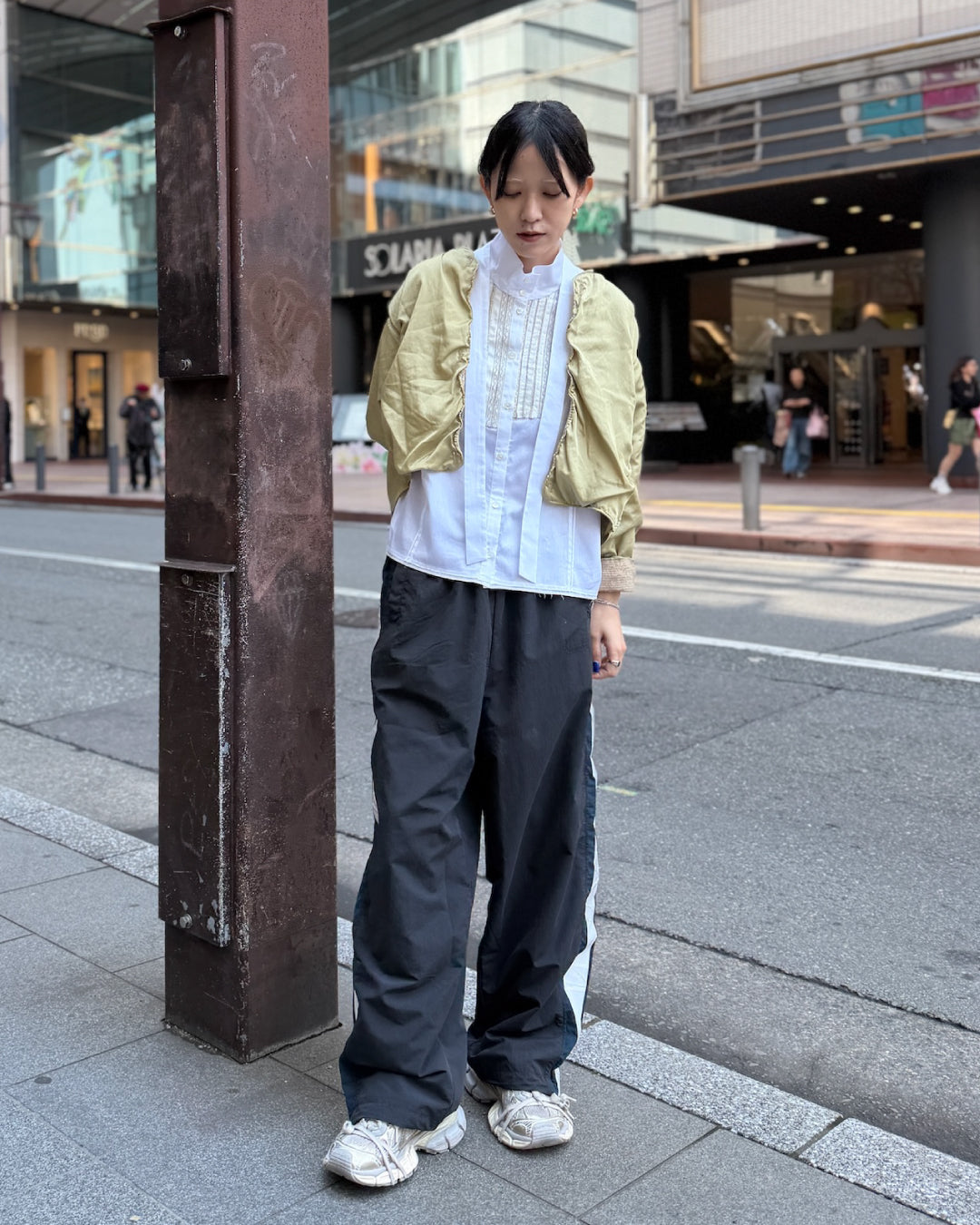 TAPED TRACKSUIT PANTS（UNISEX）