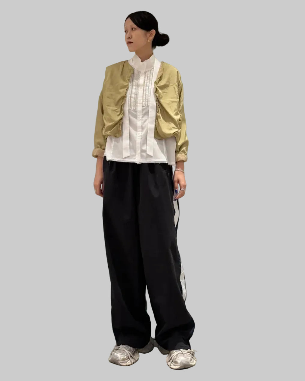 TAPED TRACKSUIT PANTS（UNISEX）