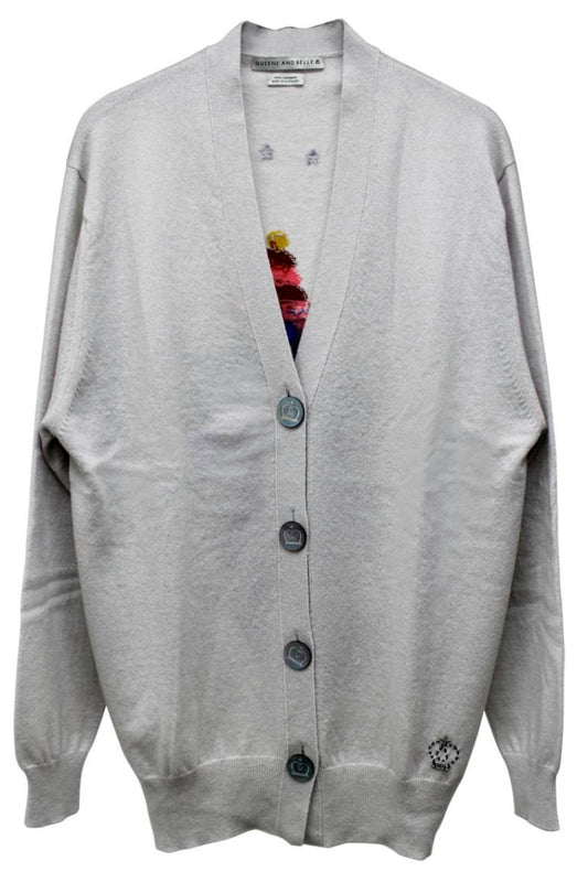 バックシヴァロングカーディガン