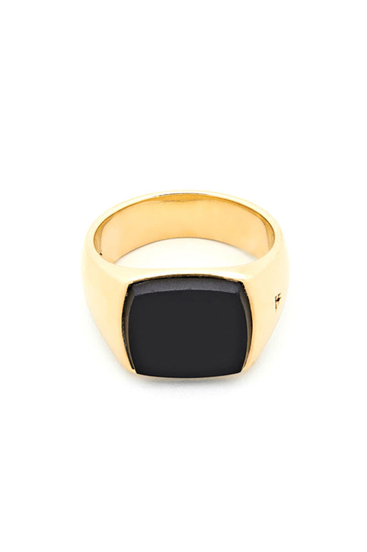 Cushion Gold Black Onyx