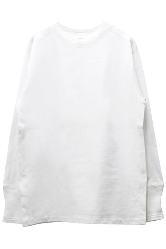 長袖スウェットカットソー